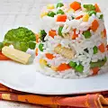Ориз със зеленчуци на пара
