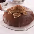 Палачинкова торта с орехи и шоколад