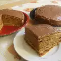 Палачинкова торта с шоколадов крем