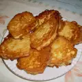 Fried Toast with Yoghurt for Breakfast