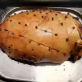 Печена свинска плешка с терияки сос
