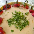 Baked Peppers with Milk Sauce