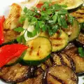Roasted Eggplant and Peppers
