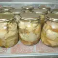 Chicken Meat in Jars for the Winter