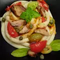 Тосканско пиле с босилкова паста
