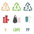 Какво ни показва маркировката на пластмасите, използвани в ежедневието