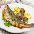 Trout with Mushrooms