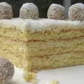 Coconut Cake with Almonds