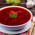 Russian Dishes with Beetroots