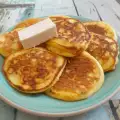 Mini Corn Flour Pancakes