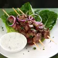 Lamb Skewers with Pomegranate Glaze