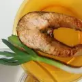 Сьомга на фурна със соев сос