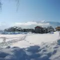 ФК Банско тренира в снежните преспи