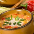 Зеленчукова супа топи лесно килца