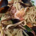 Спагети Баветте с морски дарове