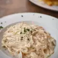 Quick Spaghetti with Sour Cream