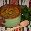 Sopa de espinacas con arroz
