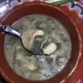 Супа от коприва с бял боб