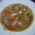 Супа от карфиол и броколи с фиде