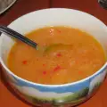Крем супа от карфиол и печена чушка