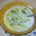 Лятна супа с копър и чесън