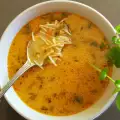 Зеленчукова супа с тиквички и кресон