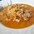 Супа от леща и пилешко