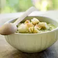 Крем супа от грах и картофи