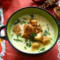 Potato Cream Soup with Cream Cheese