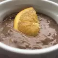 Здравословен течен шоколад с портокал