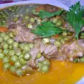 Veal with Peas, Carrots and Celery