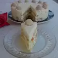 Бисквитена торта Бяла нежност