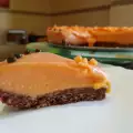 Semifreddo Cake with Papaya and White Chocolate