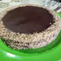 Кафява шоколадова глазура за торта