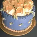Торта Сметанова роза