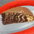 Кекс Зебра с течен шоколад
