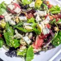 Green Salad with Gorgonzola and Spinach