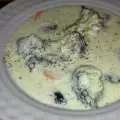 Зеленчуково Фрикасе със синьо сирене и сметана