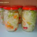 Cabbage Salad in Jars