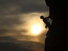 Alpine Club in Bansko Demonstrates Rock Climbing