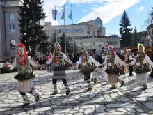 Razlog Kukeri Prepare for the Traditional Carnival