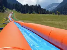 The Inflatable Water Slide in Bansko Now Open