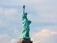 Какво е направило Статуята на свободата зелена?