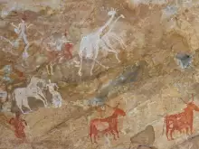 Скалните рисунки в Тадрарт Акасус