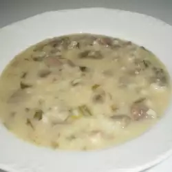 Вкусна супа от агнешки дреболии