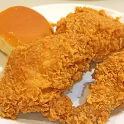 Пилешки бутчета с корнфлейкс KFC