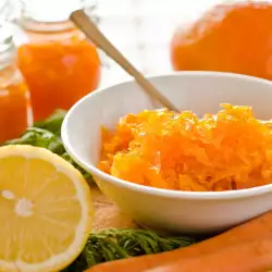 Конфитюр от моркови с лимонов аромат