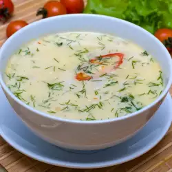 Jednostavna pileća supa sa svežim mlekom