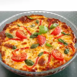 Polenta Hominy Pizza