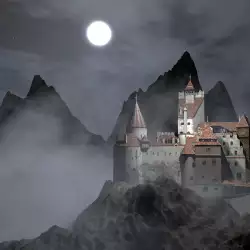 Witches and Vampires Gather at Dracula's Castle